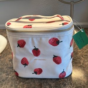 NWT Kate Spade New York Lunch Tote, Strawberries, Just Dessert 🍓